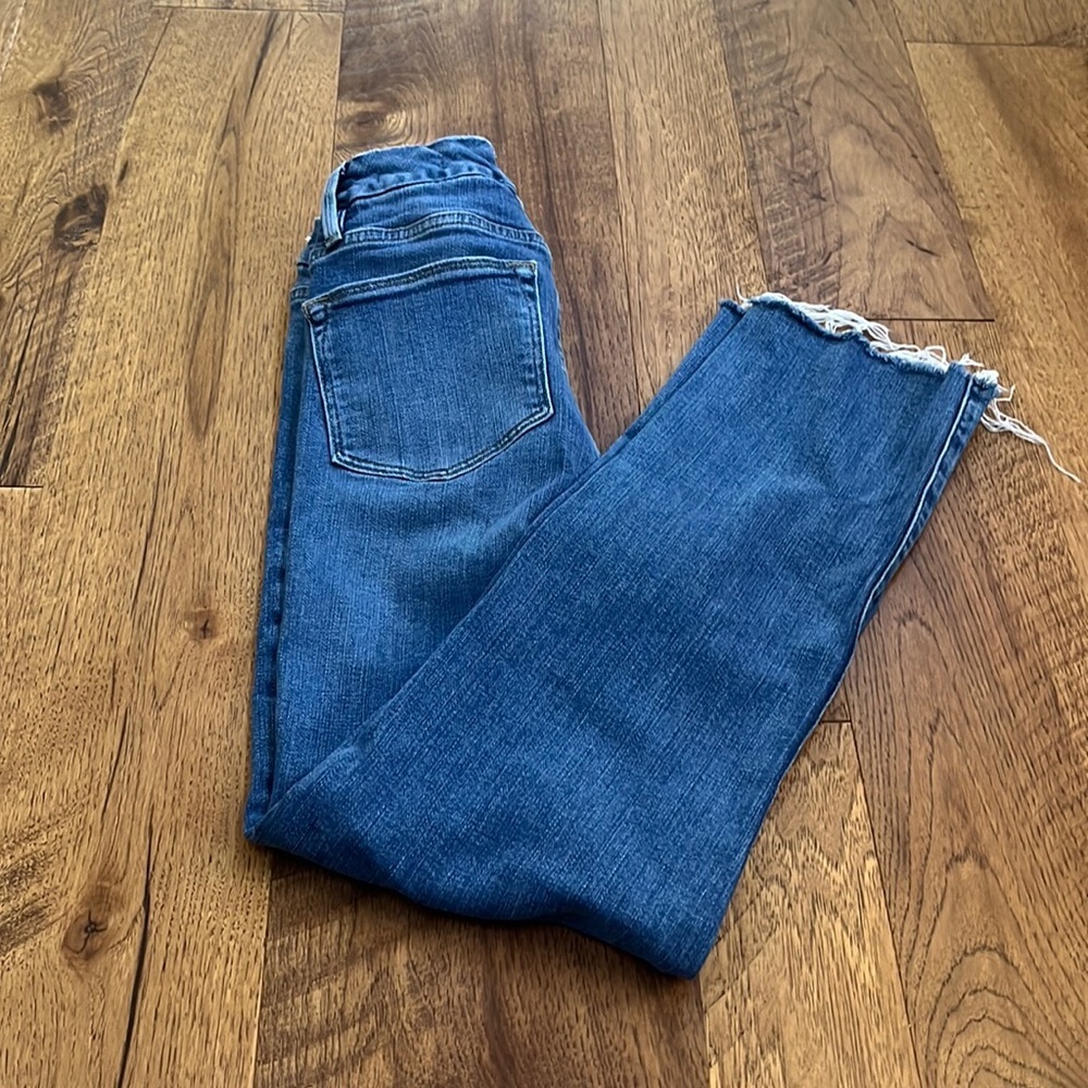 FRAME Woman’s Le Super High Straight Jeans Size 26